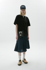 オーバーフィットロゴTシャツ / Over fit logo t-shirt (black)