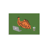 LAZY TIGER POST CARD (6538762092662)