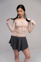ジュリアボタントップ / PNF Julia Button Top