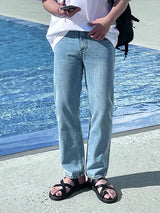 ウィンドセミストレートデニムパンツ