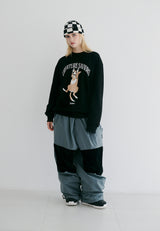 スーパーワイドパンツ / BSR2223FWPT013 DSXBR WSS SUPER WIDE PANTS KHAKI