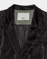 ヴァイパーレザーブレーザー / OWN Viper Leather Blazer (2 colors)