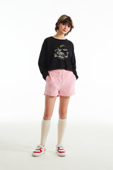 チェリーショットテルーパンツ／CHERRY SHORT TERRY PANTS [SALMON PINK]