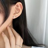 リボンパールピアスセット/[5 set] Ribbon Pearl Piercing Set