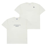 [24SS] AE ロゴ半袖Tシャツ クリーム