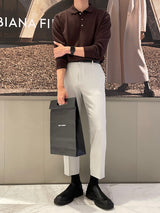 ディープデイリーセミフィットスラックス/Deep Daily Slim Fit Slacks (4 colors)
