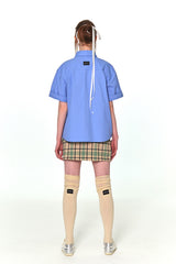 ORIGINAL MINI CHECK SKIRT (BEIGE)