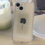 Green Four-leaf Phone Case