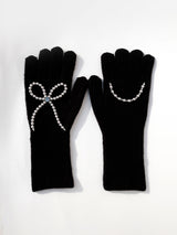 Black-Grey Winter Gloves (Touchscreen)
