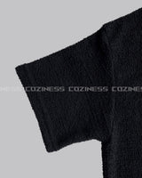 AT cornerヘアリーVネック半袖襟付きニット/ AT corner Hairley V-collar Knitwear (3 colors)