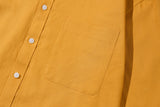 スタンダードステッチリネンシャツS74/Standard Stitch Linen Shirt S74 Mandarin Orange