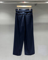 ツインベルトワイドパンツ/SK Twin Belt Wide Pants (3 colors)