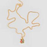 MINI DOODLE NEC SILVER925(18K GOLD PLATED)