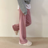 [BELLIDE MADE / 2 lengths] velour corduroy training pants