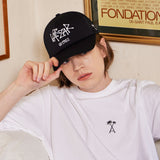 Palm Tree Logo Mesh Cap Black