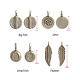 レザーシルバーネックレス / [CCNMADE] LEATHER SILVER NECKLACE (Ohm)