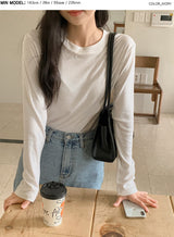 オールデイベーシックロングスリーブTシャツ