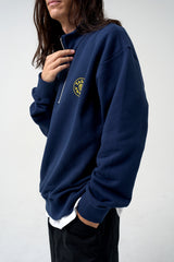 ハーフジップスウェットシャツ / Half-Zip Sweatshirt_Black