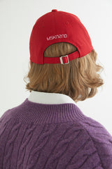 CLICHE BALL CAP RED (6608579625078)