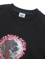 スランバーコアラスウェットシャツ/SLUMBER KOALA SWEATSHIRT BLACK(CV2CFUM461A)