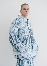 パファーウェルロンジャケット/BSR2223FWJK010 DSXBR PUFFER WELLON JACKET PASTEL PURPLE