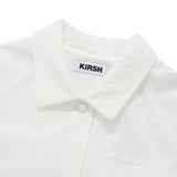 チェリーセミクロップウオウブンジャケット／CHERRY SEMI CROP WOVEN JACKET [WHITE]