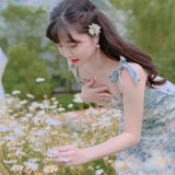 Daisy Wing Piercing - Longdrop (Gold Color)