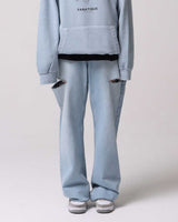 サイドスリットワイドデニムパンツ / side-slit wide denim pants