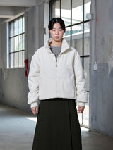 REVERSIBLE FLEECE MIX JACKET