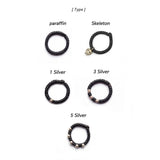 パラフィン5シルバーリング / [CCNMADE] PARAFFIN 5 Silver Ring (Cherry Pink)