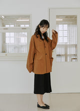 ユニセックスダッフルジャケット / unisex duffle jacket pumkin