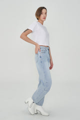 アジャスタブルデニムジョガーパンツ/ ADJUSTABLE DENIM JOGGER PANTS [6100]