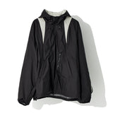 モンティアックカラーレーションプルオーバーウィンドブレーカー / MONTIAC COLORATION PULLOVER WIND BREAKER_BK