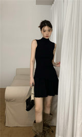 アンフッテッドトップ スカート ツーピース/Unfooted Top Skirt Two Piece