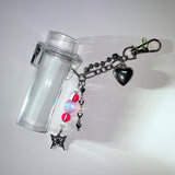 Aurora butterfly lighter case keychain (6672850321526)