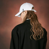 Matte stud over fit ball cap