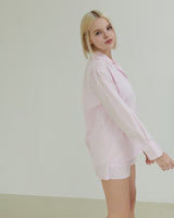 シャツセットアップ / Ontheshell Shirt Set Up - Soft Pink