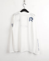Dimu Air Mesh Blockcore Print Long Sleeve T-Shirt
