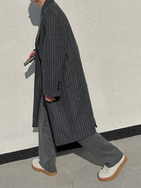 ASCLO Power Shoulder Stripe Coat (2color)