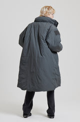 MOSS 2 HIGH-NECK HOOD PARKA [CHARCOAL] (6613808087158)