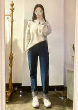 ストレートフィットステッチラインパンツ/STRAIGHT FIT STITCH LINED PANTS [16628]
