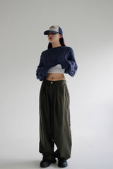ボレロクロップニット/Dia Bolero Crop Knit (4color)