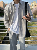 Wonder Oversized Fit Pigment Shirt (4 colors)