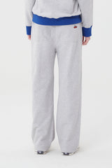 ミドルチェリーワイドスウェットパンツ／MIDDLE CHERRY WIDE SWEAT PANTS [MELANGE GRAY]