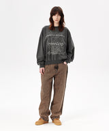 MULTI-LOGO PIGMENT SWEATSHIRT