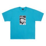 Comics Printing Tee - TEAL (6674980864118)