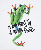 レッドアイフロッグTシャツ / RED EYE FROG TEE white