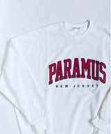 パラマス カレッジロゴ クルーネック スウェットシャツ / ZOMBIE PARAMUS KOREA COLLEGE LOGO CREW NECK SWEAT SHIRTS No.01  ZZ-1401 （送料込）ONEDAY KMC