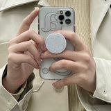クリアビッグロゴアイフォンケース/clear big logo case