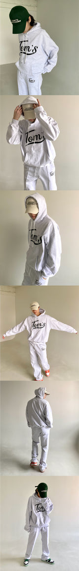 [LE SSERAFIM キム・チェウォン 着用] TOM'S HOODIE WHITE GREY